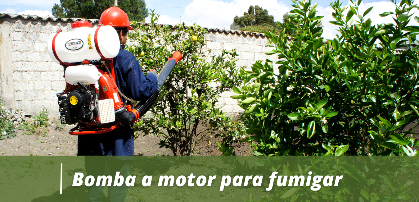 bomba a motor para fumigar technospray