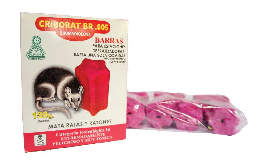 CRIBORAT BR. 005 CEBO BARRA 150G – Cribos Industrias