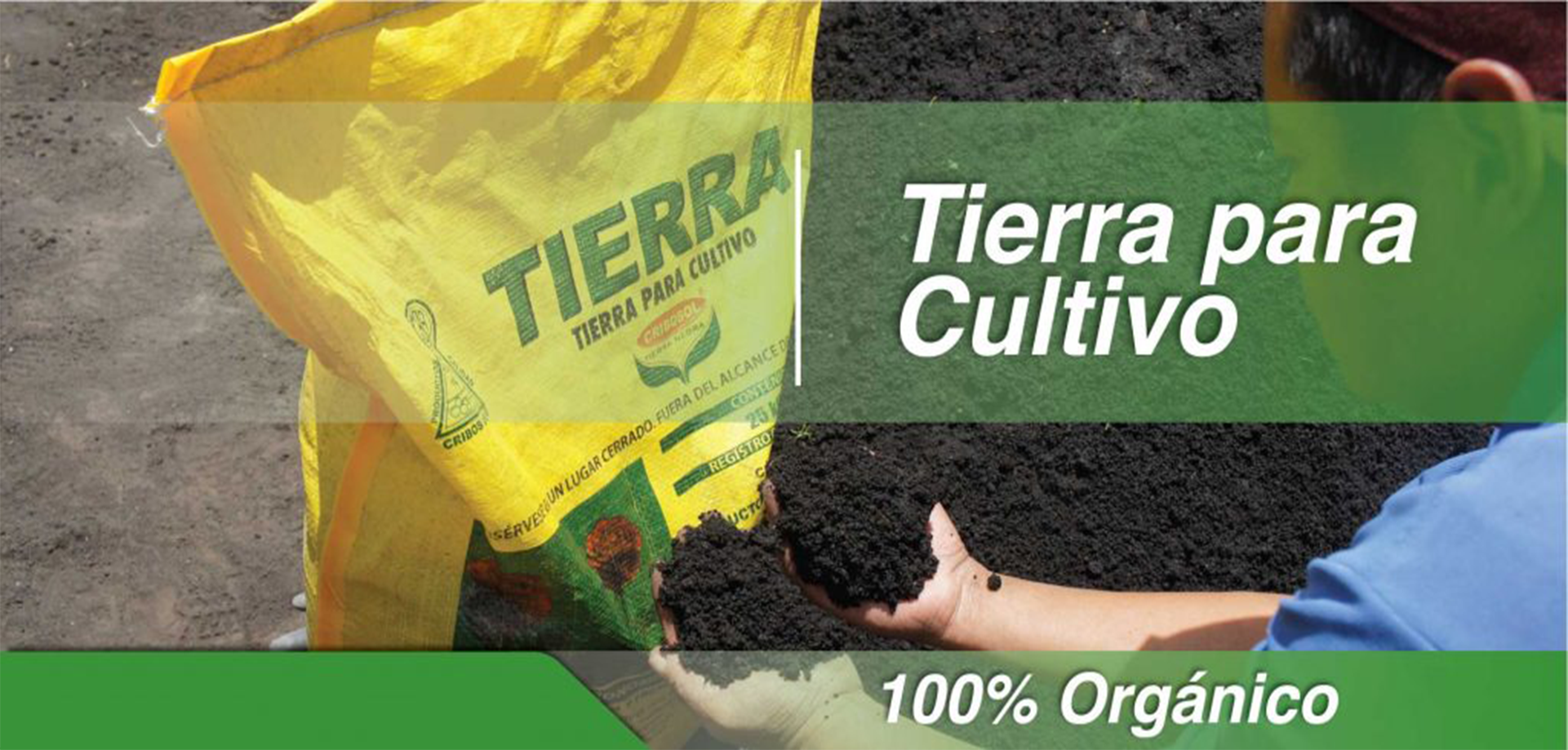 tierra para cultivo cribos industria